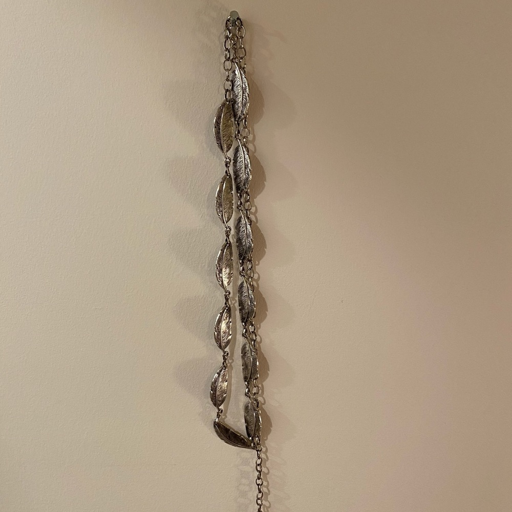 Nastygal Feather Chain Belt